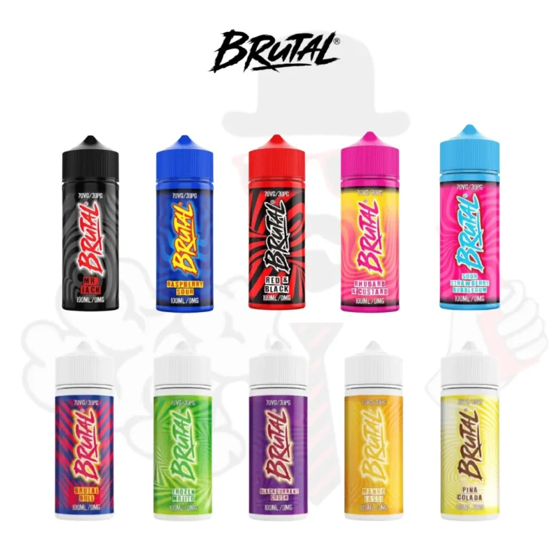 Brutal | Shortfil | E-juice | 100ml | 70VG/30PG | DTL