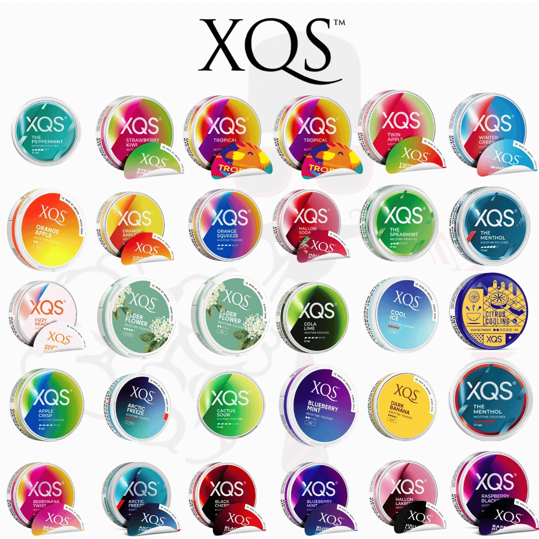xqs-slim-17-mg-portion-vapespecialisten XQS | Vitt Snus