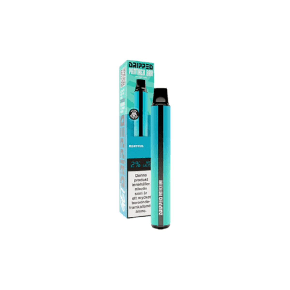 Dripped panther bar | Engångs Vape | 20mg/ml panther-bar-menthol-vapespecialisten
