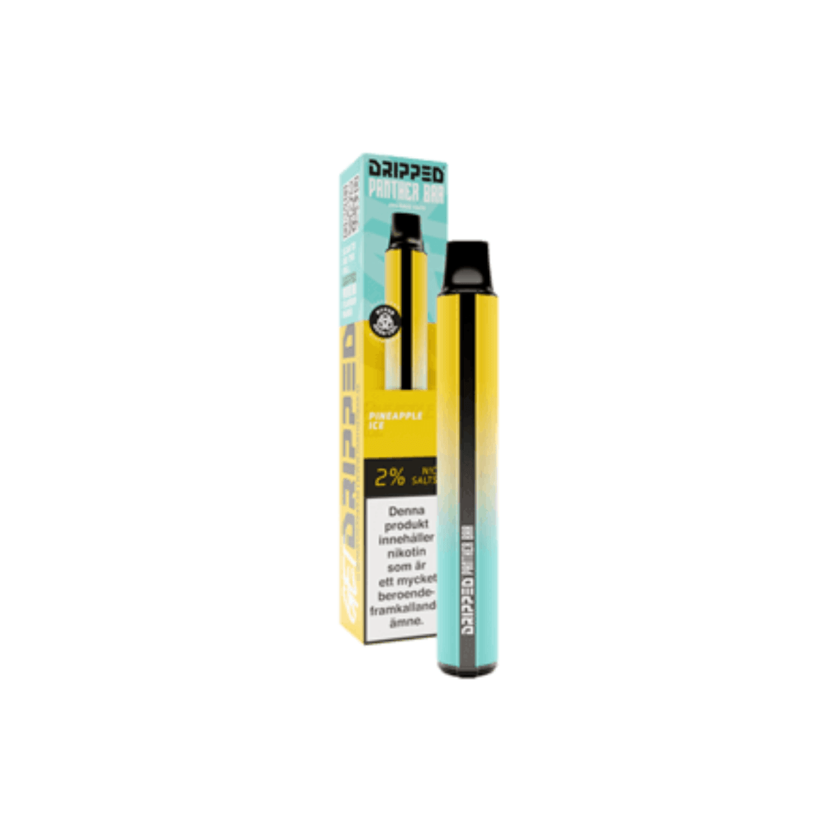 Dripped panther bar | Engångs Vape | 20mg/ml panther-bar-pineapple-ice-vapespecialisten