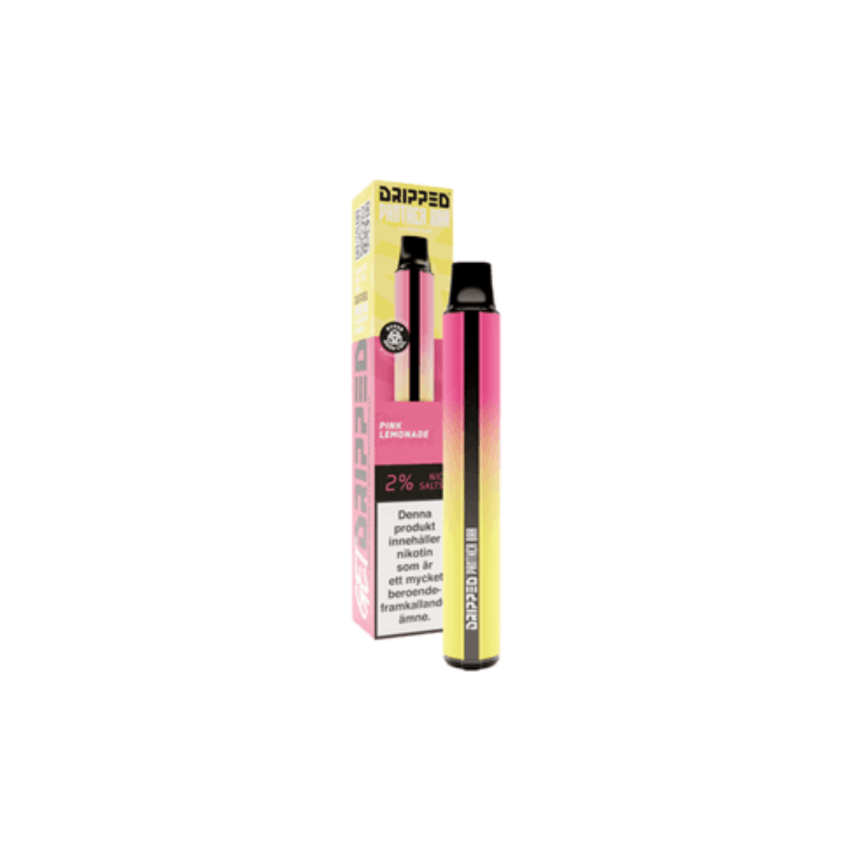Dripped panther bar | Engångs Vape | 20mg/ml panther-bar-pink-lemonade-vapespecialisten