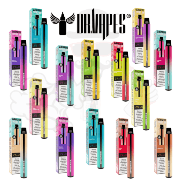 Dripped panther bar | Engångs Vape | 20mg/ml panther bar vapespecialisten