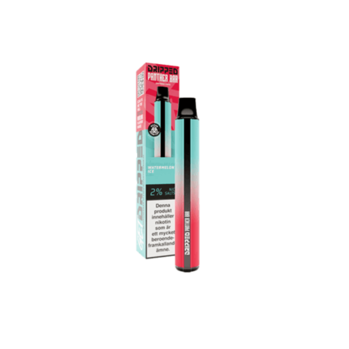 Dripped panther bar | Engångs Vape | 20mg/ml panther-bar-watermelon-ice-vapespecialisten