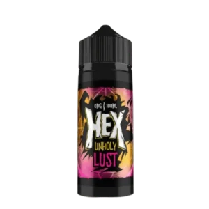 HEX E-juice 100ml hex-unholy-lust-100-ml-shortfill-vapespecialisten