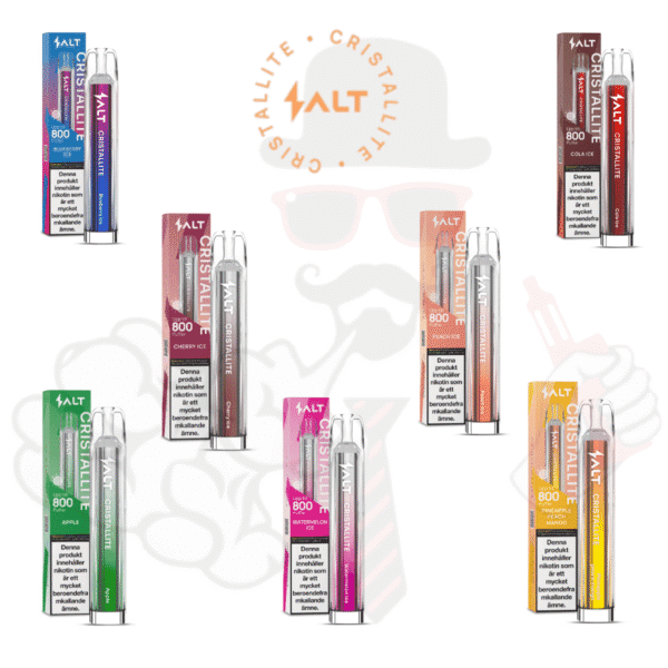 Salt Cristallite | Engångs Vape | 20mg/ml salt-cristallite-vapespecialisten
