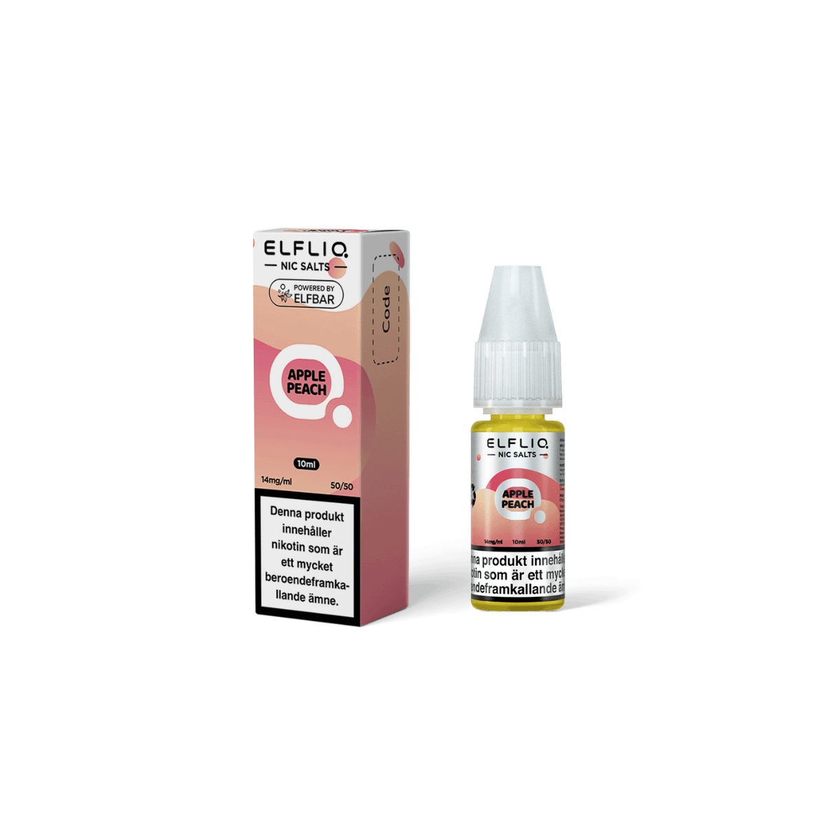 Elfliq Salt | E-juice 10ml/14mg elfliq-apple-peach-10ml-e-juice-vapespecialisten
