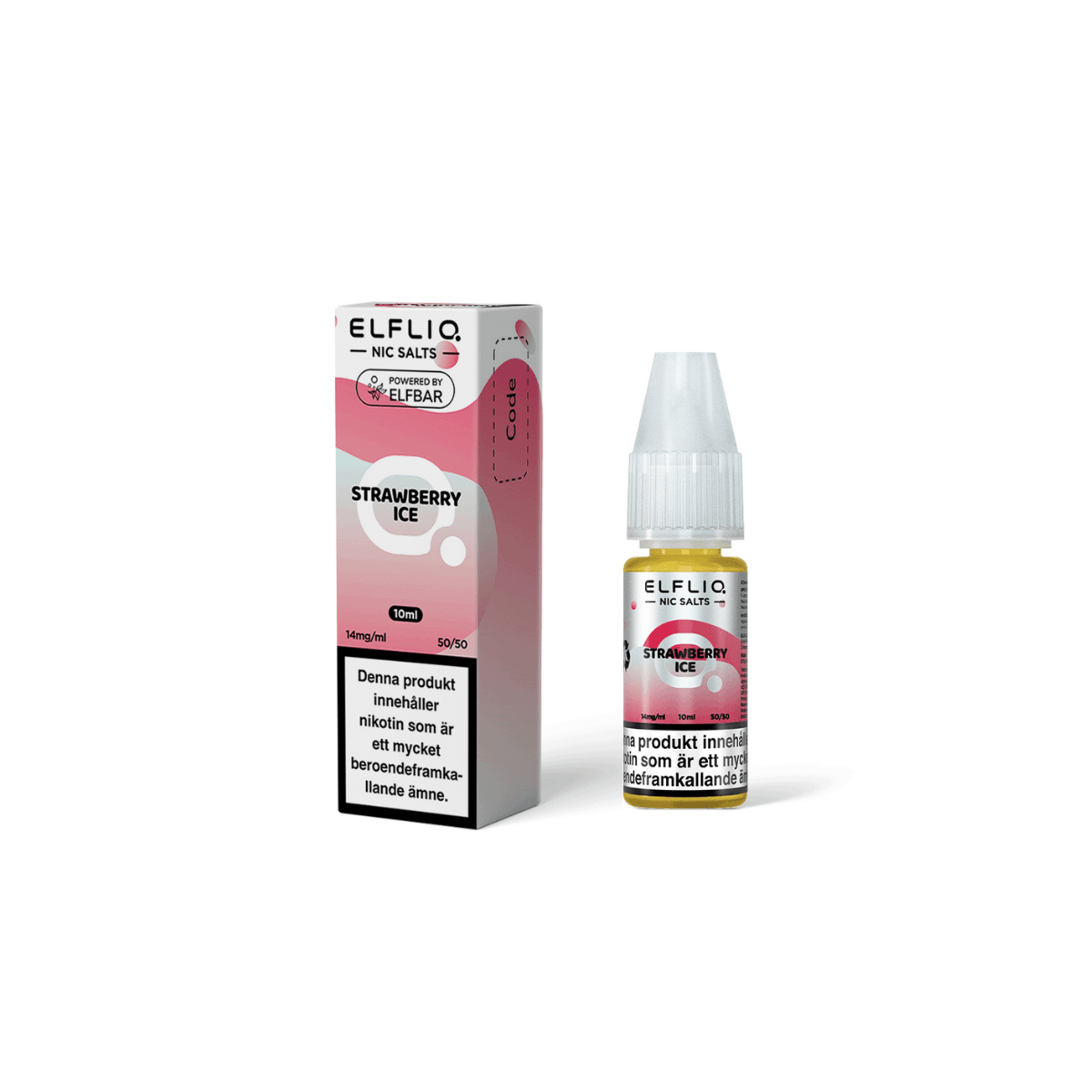 Elfliq Salt | E-juice 10ml/14mg elfliq-strawberry-ice-10ml-e-juice-vapespecialisten