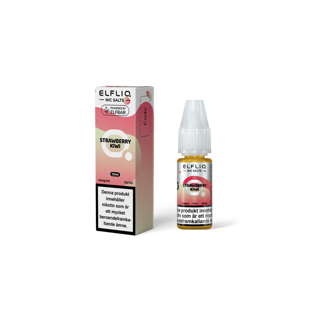 Elfliq Salt | E-juice 10ml/14mg elfliq-strawberry-kiwi-10ml-e-juice-vapespecialisten