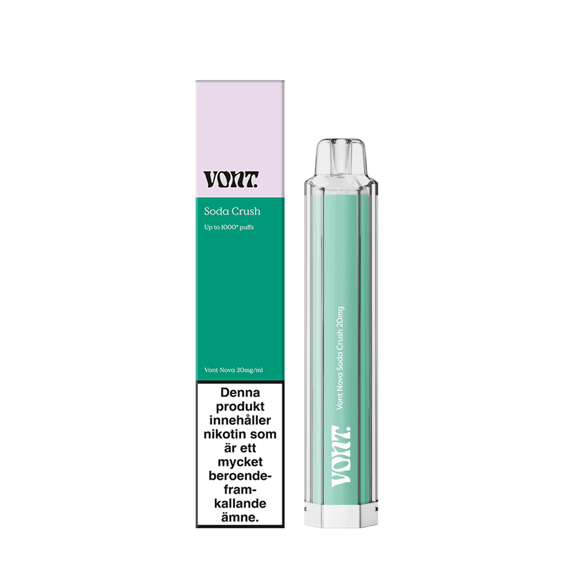 Vont Nova | Engångs Vape | 20mg/ml vont-nova-soda-crush-vapespecialisten