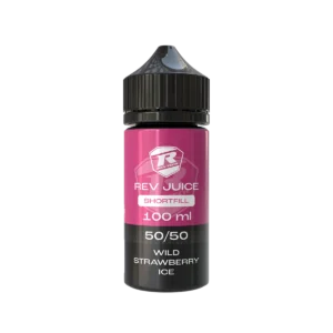 Rev Juice | E-juice 100ml Rev-Juice-Shortfill-Wild-Strawberry-Ice-100ml-vapespecialisten