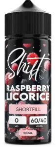 Shift | E-juice 100ml Shift-Shortfill-100ml-raspberry-licorice