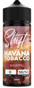 Shift | E-juice 100ml Shift-Shortfill-e-juice-100ml-havana-tobacco-vapespecialisten-