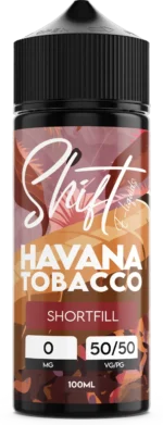Shift-Shortfill-e-juice-100ml-havana-tobacco-vapespecialisten-