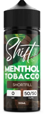 Shift-Shortfill-e-juice-100ml-menthol-tobacco-vapespecialisten-