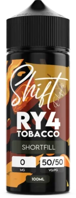 Shift-Shortfill-e-juice-100ml-ry4-tobacco-vapespecialisten-