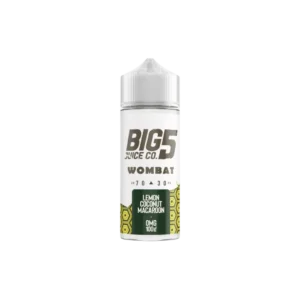 BIG 5 100ml big-5-Wombat-Lemon-Coconut-Macaroon-100-ml-vapespecialisten