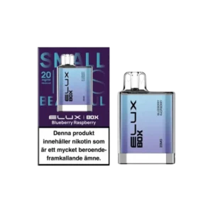 Elux Box | Engångs Vape | 20mg/ml elux-box-blueberry-raspberry-vapespecialisten