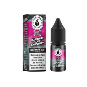 juice n power salt blueberry sour raspberry 10 ml 20mg vapespecialisten 1