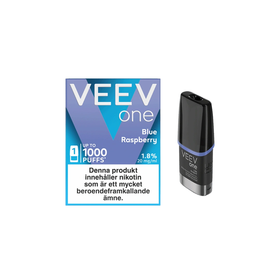 VEEV ONE Pod – 6 Smaker & 20mg Nikotinsalt Upplevelse