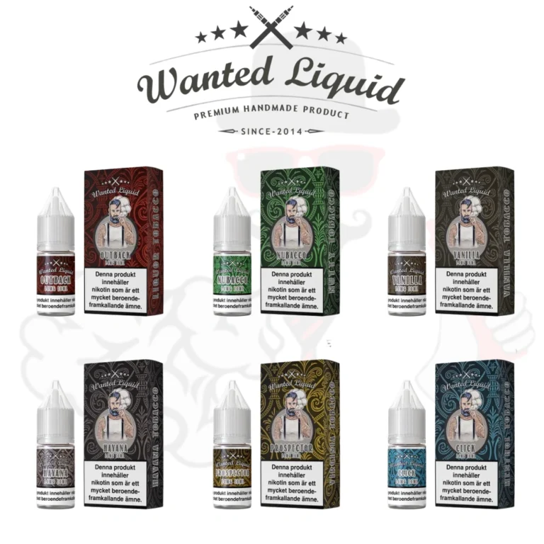 Wanted Salt | E-juice 10ml/14mg