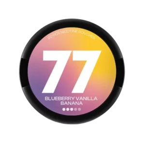 77 | Vitt Snus 77 blueberry vanilla banana 10 4mg vapespecialisten