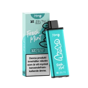 Zeltu X3| Engångs Pod | Podsystem zeltu-x3-pod-momo-fresh-mint-vapespecialisten